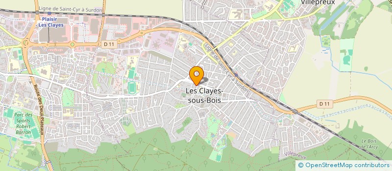 localisation de l'entreprise MONSIEUR LAZHAR BOUKHOBZA à LES CLAYES-SOUS-BOIS