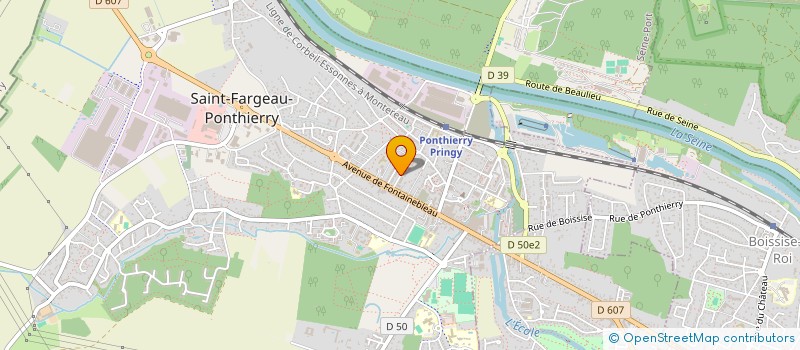 localisation de l'entreprise MONSIEUR LAZHAR CHARIFI  SAINT-FARGEAU-PONTHIERRY