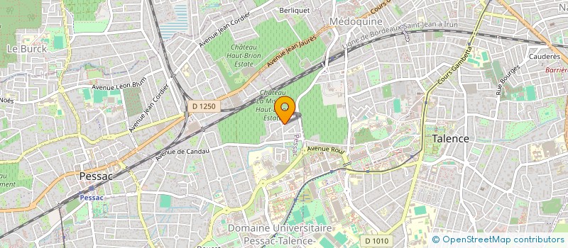 localisation de l'entreprise MONSIEUR LAZHAR DARZA  PESSAC