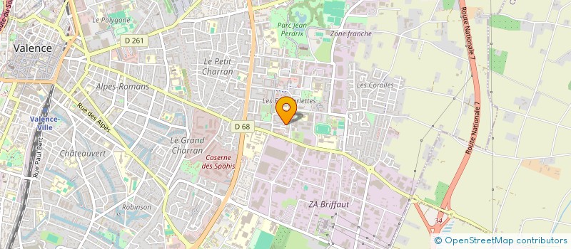 localisation de l'entreprise MONSIEUR LAZHAR HMAIDI à VALENCE