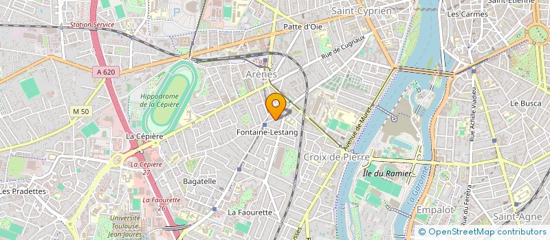 localisation de l'entreprise MONSIEUR LAZHAR KEBIRI à TOULOUSE
