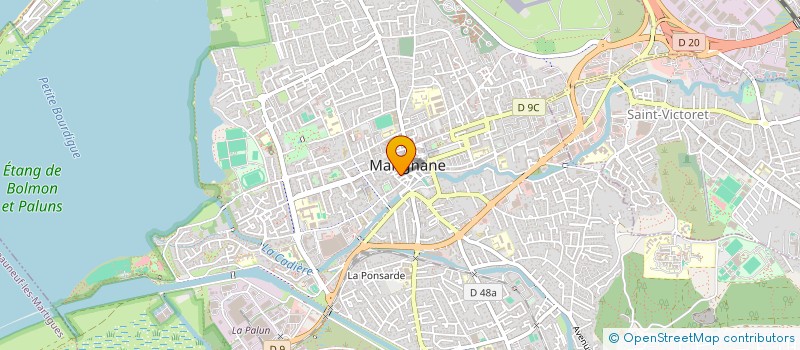 localisation de l'entreprise MONSIEUR LAZHAR KELIOUS  MARIGNANE
