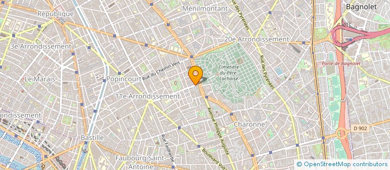 localisation de l'entreprise MONSIEUR LAZHAR KHALAF à PARIS