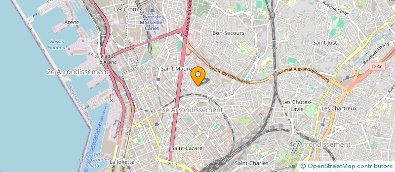 localisation de l'entreprise MONSIEUR LAZHAR MAJDOUB à MARSEILLE