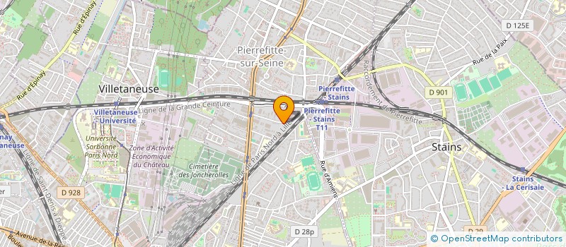 localisation de l'entreprise MONSIEUR LAZHAR MESSAI à PIERREFITTE-SUR-SEINE