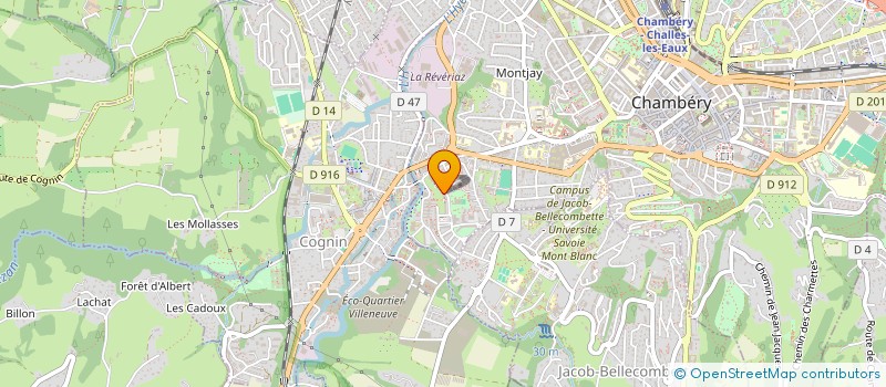 localisation de l'entreprise MONSIEUR LAZHAR SADKI  CHAMBERY