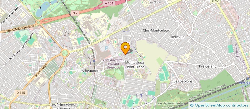 localisation de l'entreprise MONSIEUR LAZHAR TEDJANI à SEVRAN