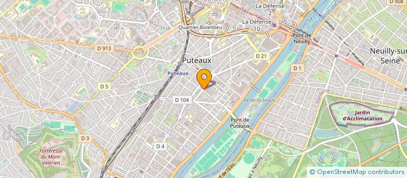 localisation de l'entreprise MONSIEUR LAZHAR ZITOUNI  PUTEAUX