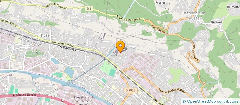 localisation de l'entreprise MONSIEUR LAZIM TOSKI  CLUSES