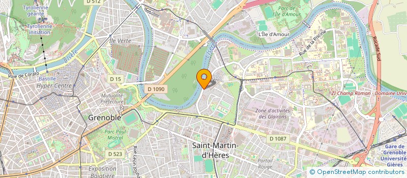 localisation de l'entreprise MONSIEUR LAZIZ ROZOKOV  SAINT-MARTIN-D'HERES