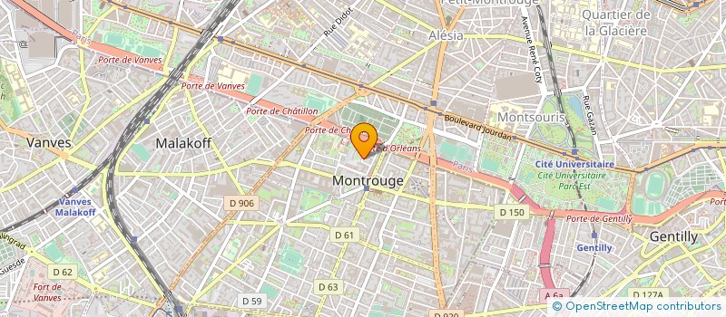 localisation de l'entreprise MONSIEUR LAZLO SZABO  MONTROUGE