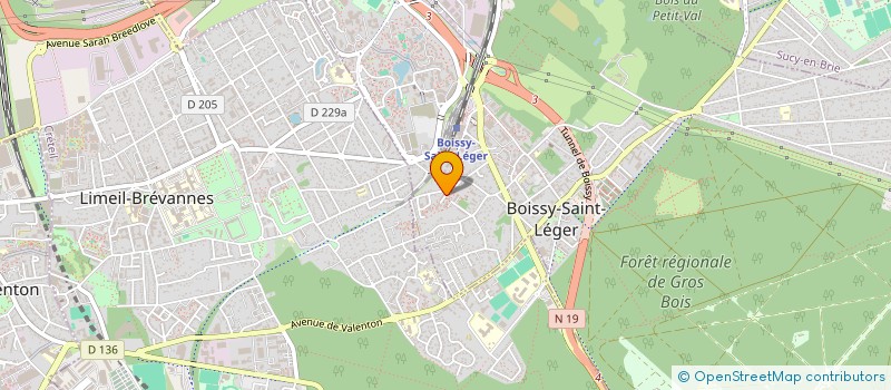localisation de l'entreprise MONSIEUR LAZREG FOUAD BELLAHCENE à BOISSY-SAINT-LEGER