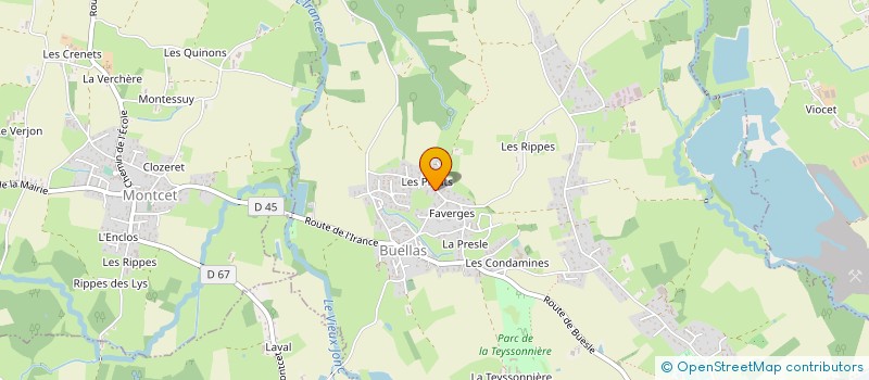 localisation de l'entreprise MONSIEUR LAZZARO MARTINS LOPES  BUELLAS