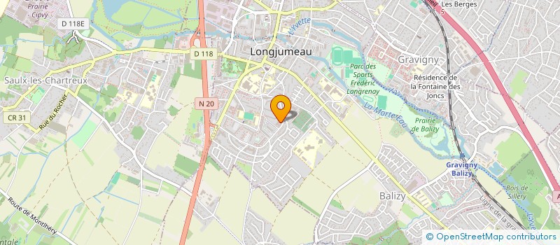localisation de l'entreprise MONSIEUR LE DOAN à LONGJUMEAU