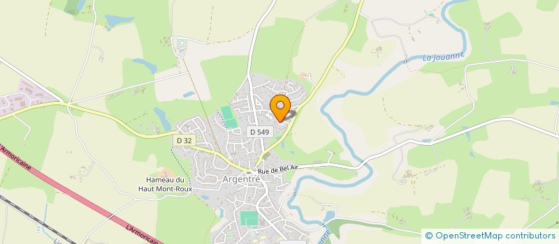 localisation de l'entreprise MONSIEUR LE ROI BA GANDEGA  ARGENTRE