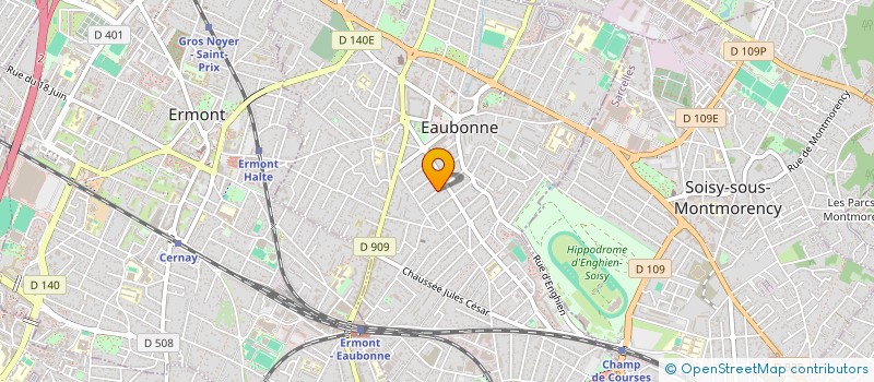 localisation de l'entreprise MONSIEUR LE VU à EAUBONNE