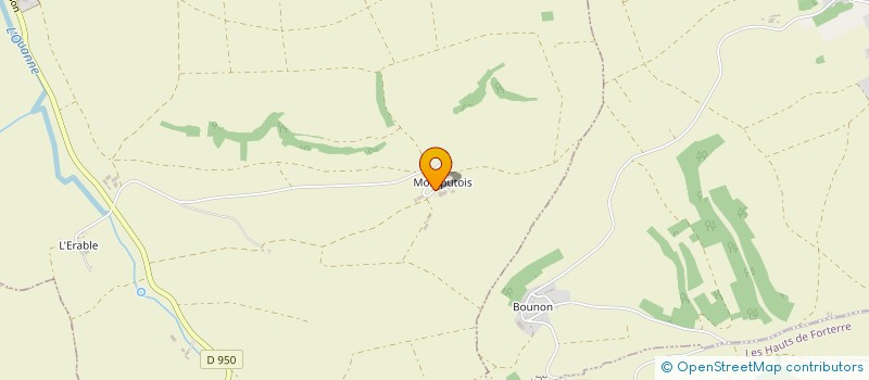 localisation de l'entreprise MONSIEUR LEANDRE BOURCIER  OUANNE