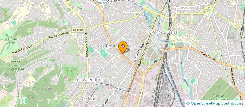 localisation de l'entreprise MONSIEUR LEANDRE BRICOUT à DIJON