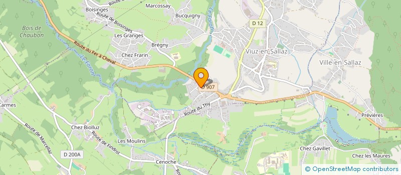 localisation de l'entreprise MONSIEUR LEANDRE BUTOT  VIUZ-EN-SALLAZ