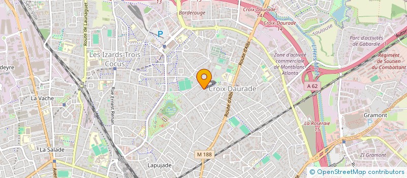 localisation de l'entreprise MONSIEUR LEANDRE CHANAUD à TOULOUSE