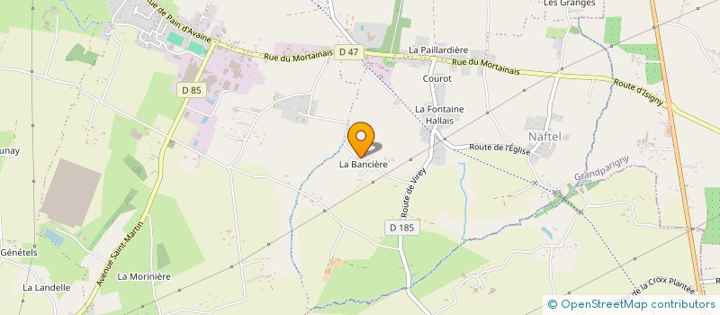 localisation de l'entreprise MONSIEUR LEANDRE COUASNON  ISIGNY-LE-BUAT