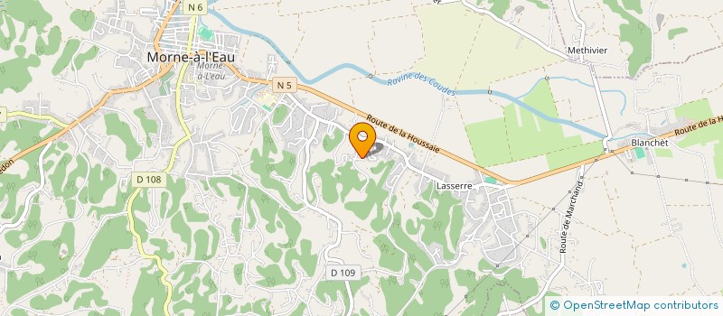 localisation de l'entreprise MONSIEUR LEANDRE JACOBY-KOALY  MORNE A L'EAU