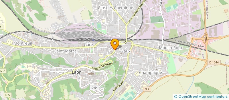 localisation de l'entreprise MONSIEUR LEANDRE LAYARD à LAON