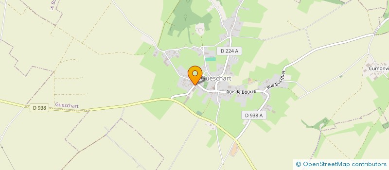 localisation de l'entreprise MONSIEUR LEANDRE LEBORGNE  GUESCHART