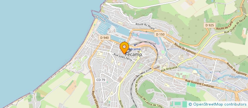 localisation de l'entreprise MONSIEUR LEANDRE LEMASSON  FECAMP