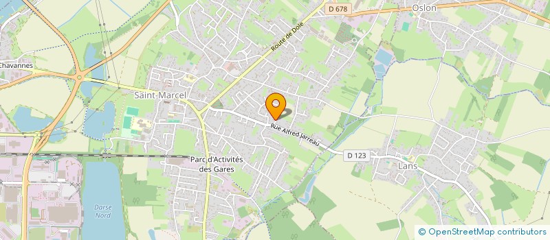 localisation de l'entreprise MONSIEUR LEANDRE MARCHAND à SAINT-MARCEL