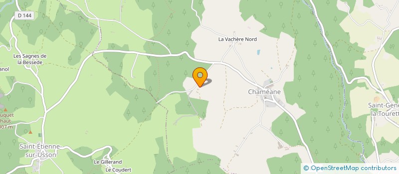 localisation de l'entreprise MONSIEUR LEANDRE PIQUEL  SAINT-DIERY