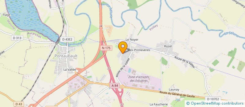 localisation de l'entreprise MONSIEUR LEANDRE ROCHELLE  POILLEY