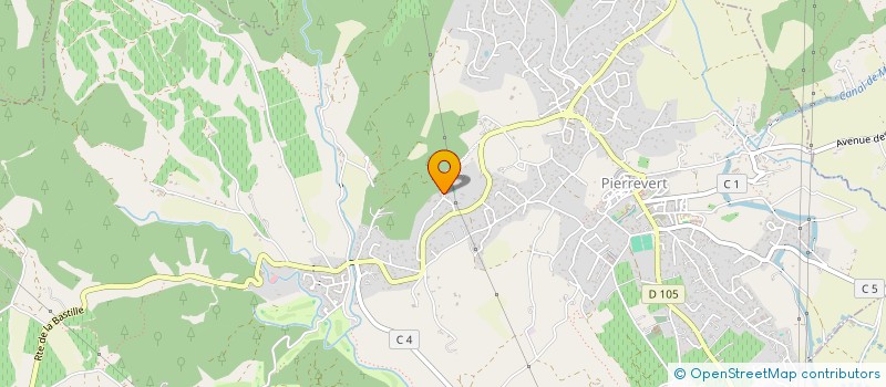 localisation de l'entreprise MONSIEUR LEANDRO AMOUREUX à PIERREVERT