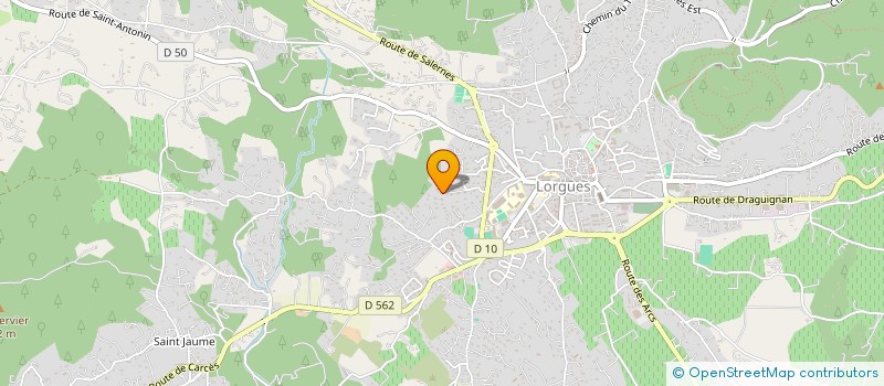 localisation de l'entreprise MONSIEUR LEANDRO CUSCHERA  LORGUES