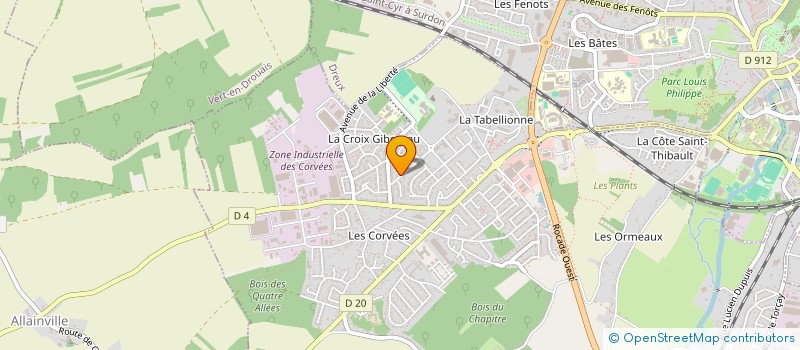 localisation de l'entreprise MONSIEUR LEANDRO DA SILVA OLIVEIRA à VERNOUILLET