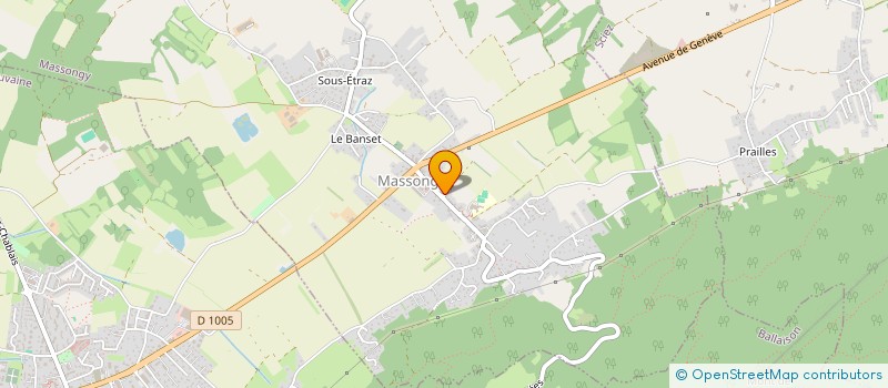 localisation de l'entreprise MONSIEUR LEANDRO NACARATE DOS SANTOS  MASSONGY