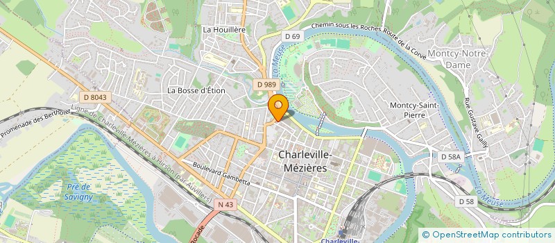 localisation de l'entreprise MONSIEUR LEANDRO PALUMBO  CHARLEVILLE-MEZIERES