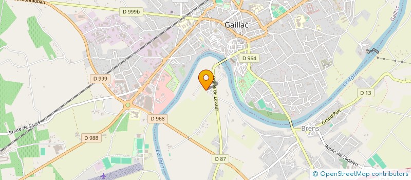 localisation de l'entreprise MONSIEUR LEANDRO TONIOL  BRENS