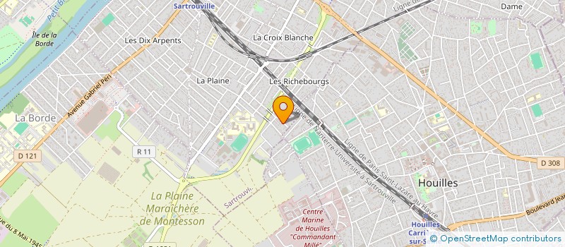 localisation de l'entreprise MONSIEUR LEANDRO VAZ à SARTROUVILLE