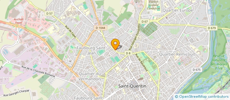 localisation de l'entreprise MONSIEUR LEANE LEFEVRE à SAINT QUENTIN