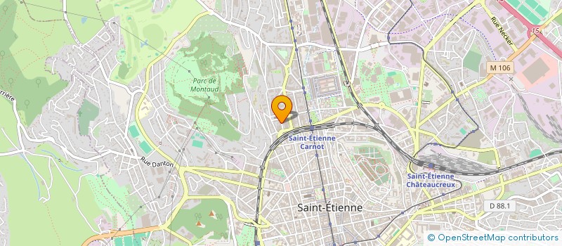 localisation de l'entreprise MONSIEUR LECH MICHA à SAINT-ETIENNE