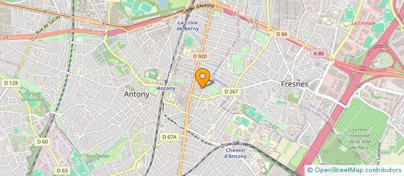 localisation de l'entreprise MONSIEUR LECH TWARDOWSKI à ANTONY