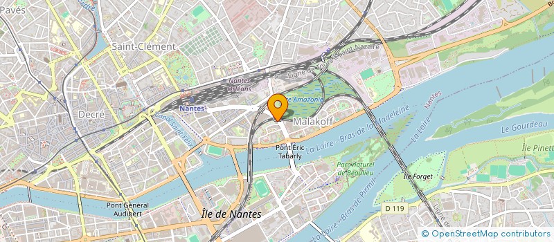 localisation de l'entreprise MONSIEUR LECHINE GBAI  NANTES