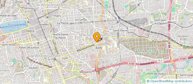 localisation de l'entreprise MONSIEUR LECKRAJ BAIJOONAUTH à MARSEILLE