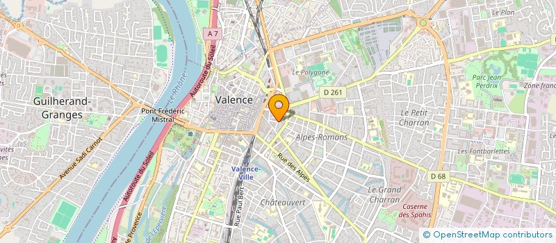 localisation de l'entreprise MONSIEUR LEDION TOCI  VALENCE