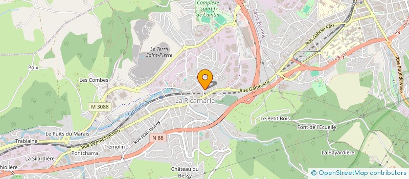 localisation de l'entreprise MONSIEUR LEDJON XHANARI  LYON