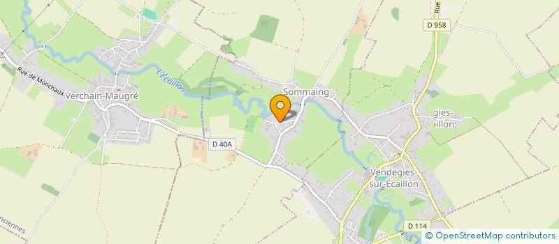 localisation de l'entreprise MONSIEUR LEDUC SALENGRO à SOMMAING