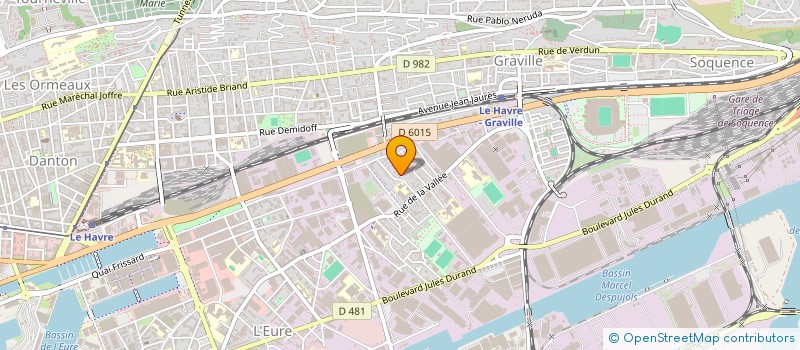 localisation de l'entreprise MONSIEUR LEE-AURELIEN BRAVO à LE HAVRE