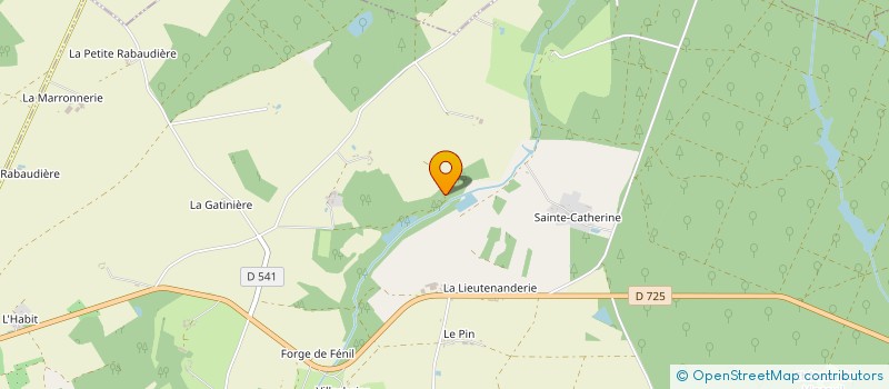 localisation de l'entreprise MONSIEUR LEE BASSAGE  BOSSAY-SUR-CLAISE