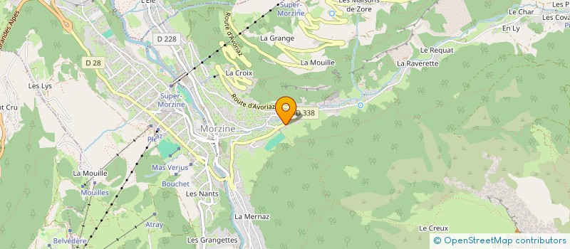 localisation de l'entreprise MONSIEUR LEE COLLIER  MORZINE